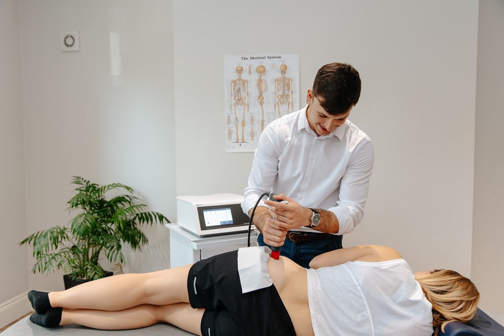Hip Shockwave Therapy at the Hatt Clinic