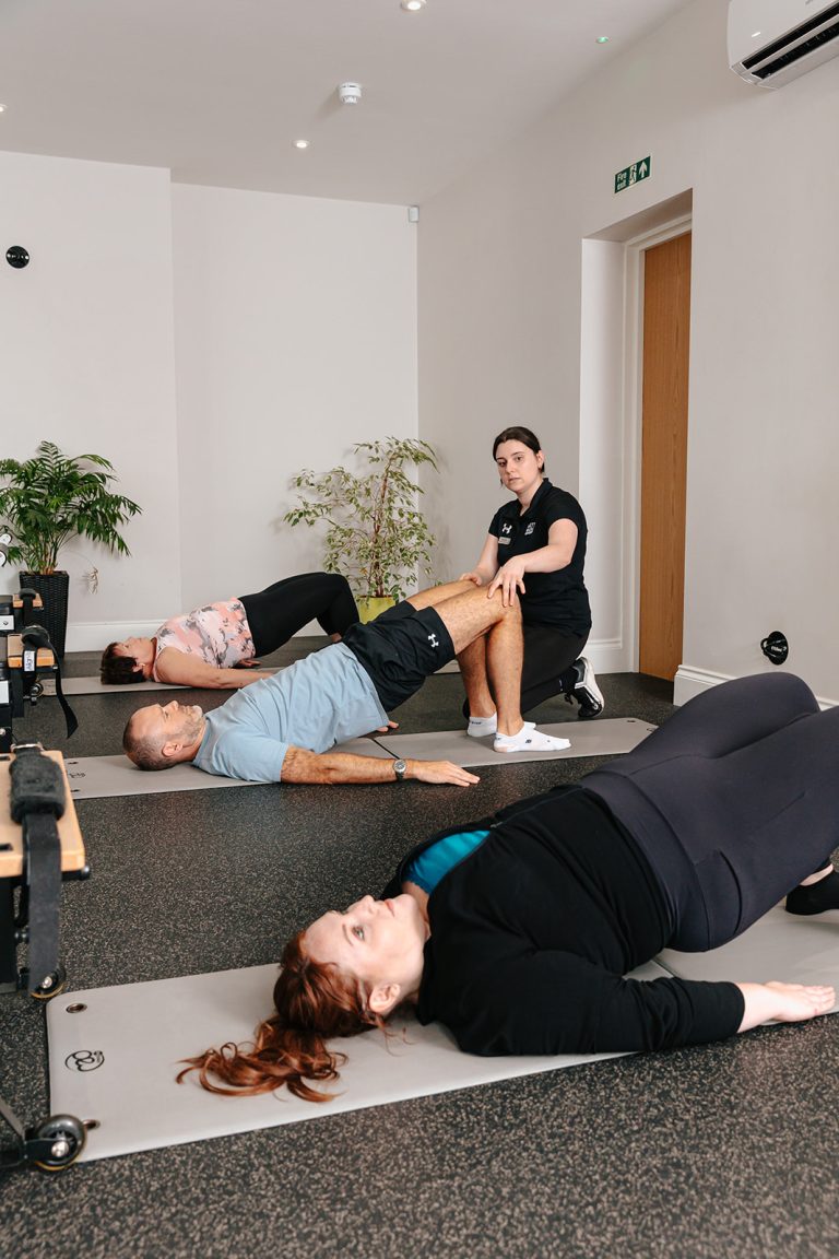 Pilates class at the Hatt Clinic