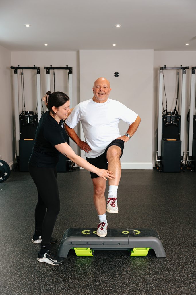 Man during Rehab Class at Hatt Clinic