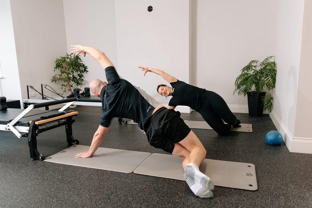 Pilates session with a Pilates Instructor at the Hatt Clinic